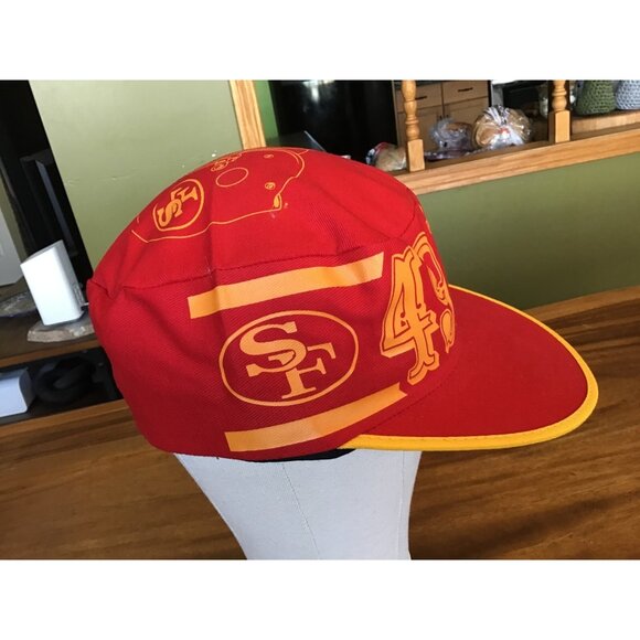 RARE Vintage San Francisco 49ers Painters Cap/Hat Size M - L - Picture 2 of 7